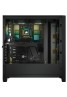 Corsair iCUE 4000X RGB Tempered Glass Mid-Tower ATX Case Black